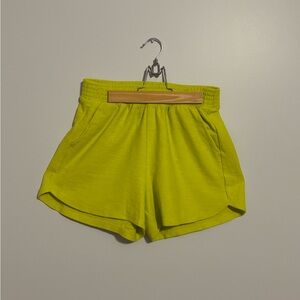 🍋‍🟩 Old Navy Lime Coloured Elastic Waist Women’s Shorts